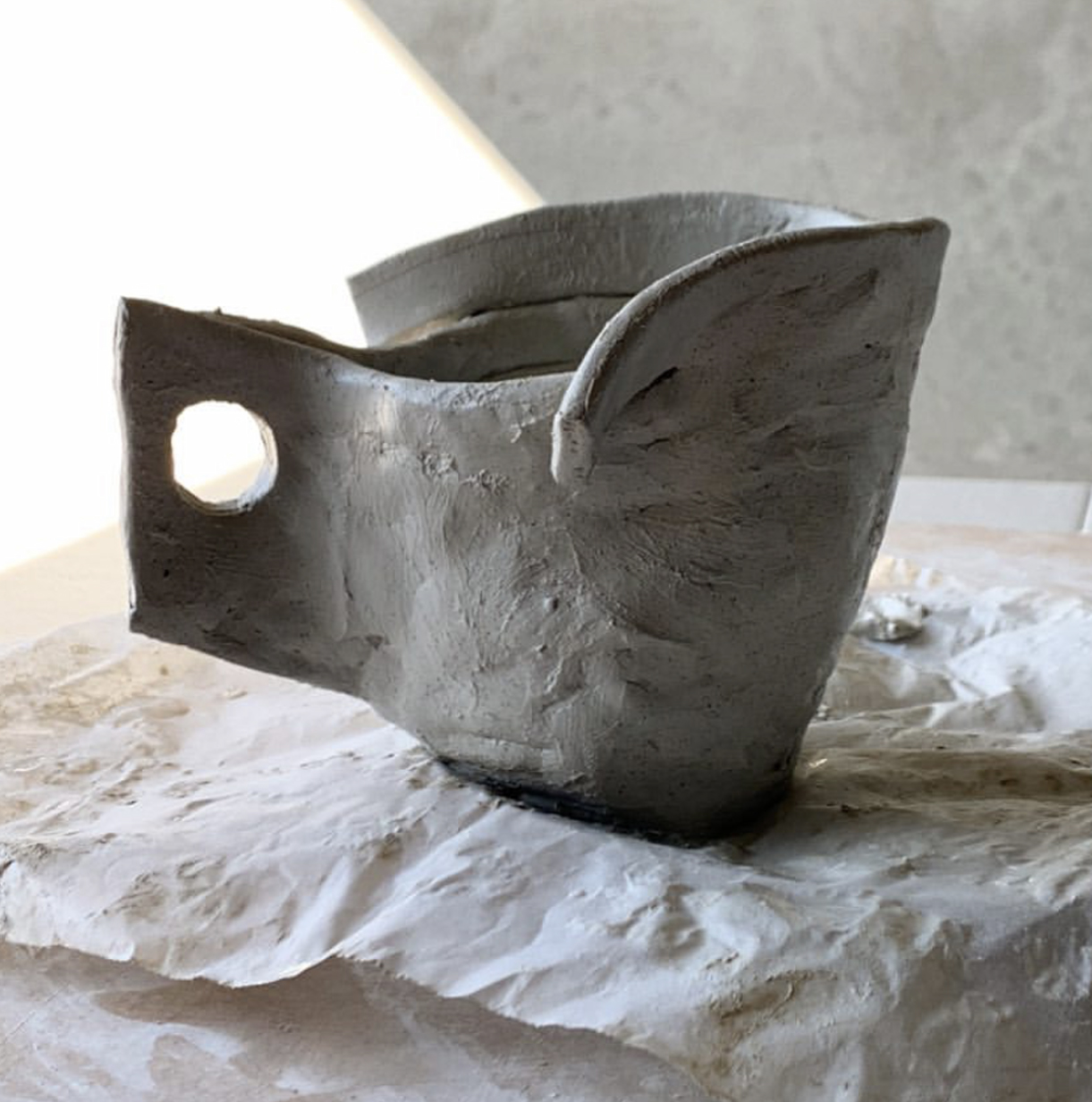 Ceramic cup by Ben Mazey